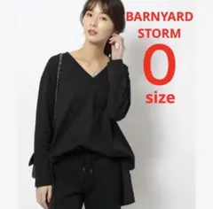1回だけ着用★BARNYARDSTORM J/サテンドッキングプルオーバー　黒