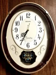 新品未使用SEIKO AM265B 電波時計 掛時計 音楽機能付き 新品未使用SEIKO AM265B 電波時計 掛時計 音楽機能付き - メルカリ