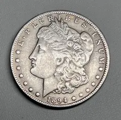 1889年 モルガンダラー 銀貨 1ドル硬貨 - メルカリ