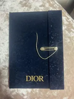 Dior ノベルティ、ノート、ショッパー DIOR ノベルティ ノートブック ネイビー ゴールドロゴ - メルカリ