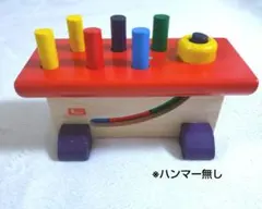 walter ニック NIC社 大工さん 知育玩具 ペグ遊び 木製 ハンマー無のサムネイル