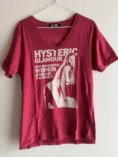 HYSTERIC GLAMOUR ヒスガール 半袖Tシャツ M レッドのサムネイル
