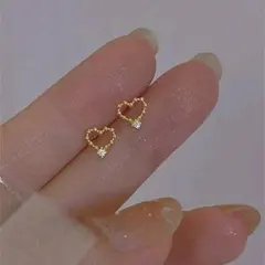 X623 ピアス レディース k18 ゴールド ハワイアンジュエリー S925