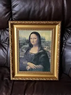 ☆匿名配送☆ ダヴィンチ MonaLisa モナリザ 絵画 フレーム付き - メルカリ