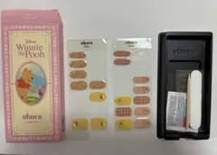 最終値下げ　ohora くまのプーさん ジェルネイルシール　ディズニー