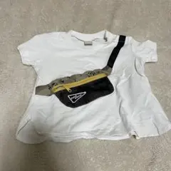 petit main ポケット付き Tシャツ　90cm