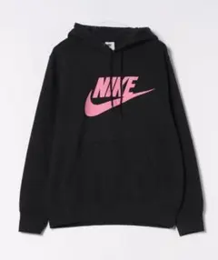 Nike ブラック フード付きパーカー