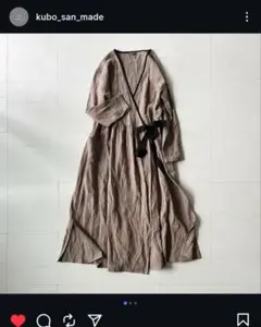 【新品・未使用】クボサンメイド カシュクールOP