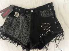 SHEIN ROMWE レオパード柄ショートパンツ