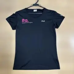 FILA Tシャツ ブラック レディース O