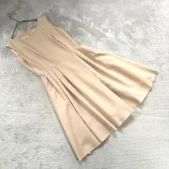 【M-PREMIER COUTURE 】（38）ノースリーブワンピース ピンク