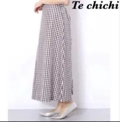 ギンガムチェック　ロングスカートのサムネイル