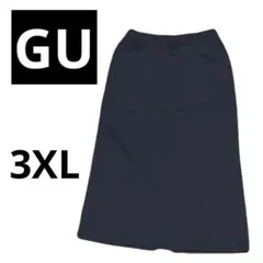 GU ナロースカート Iライン　スカート　ブラック 3XL 大きいサイズのサムネイル