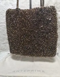 極美品 アンテプリマ ワイヤーバック 花モチーフ ブラック　黒　ゴールド 楽天市場】【バッグ】ANTEPRIMA アンテプリマ フラワーモチーフ