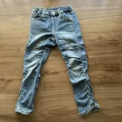 110㎝　JUNK STORE デニムパンツ　ボトムス　Gパン　女の子　キッズ