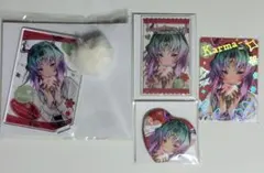 マツリカの炯 カルマ アクスタ・缶バッジセット - メルカリ