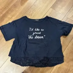 COMME CA ISM ネイビー Tシャツ 120cm