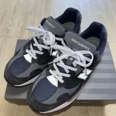 NEW BALANCE M992GG 992 NAVY 27.0cm 2021