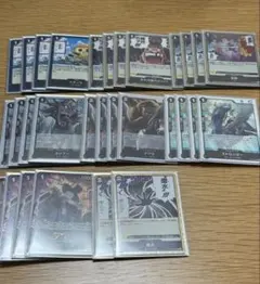 ワンピースカード 黒ひげデッキ 引退品 スリーブ ローダー付き