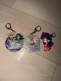 セーラームーン アクリルキーホルダー 3個セット