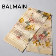 BALMAIN　バルマン　スカーフ　花柄 エレガントのサムネイル