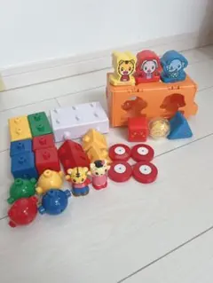 ②Benesse こどもちゃれんじ　ブロックおもちゃ2点セット