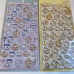 ちいかわ　ボンボンドロップ シール　2種セット