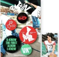 東方神起　ユノ　ソログッズ　缶バッチセット