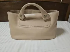 美品 CELINE ブギーバッグ ハンドバッグ ピンクベージュ 袋つき - メルカリ