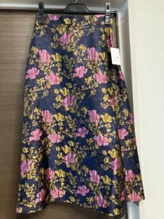 Ampleアンプルフラワージャガードスカートヤマダヤ福袋