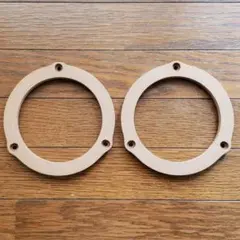 9mm厚】スピーカーバッフルのスペーサー検)ドーナツ状 汎用 リング MDF