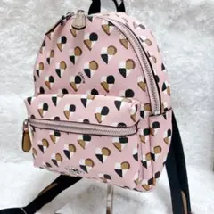 COACH コーチ ハート柄 ミニリュック バックパック F25915