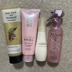 未使用　ヘアトリートメント、ヘアミルク、ヘアミスト　4点セット売り