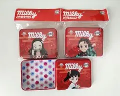 鬼滅の刃　ミルキーキャンディ 缶ケース ３個セット