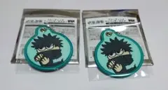 伏黒恵 2個 呪術廻戦 ワッペンキーホルダー