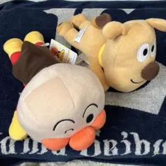 最終値下げ】それいけ！アンパンマン　ねそべりポーズぬいぐるみ　ver.5 全2種