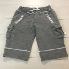 シモネッタ　Simonetta グレー スウェット ハーフパンツ 120cm
