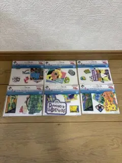 一番くじ　ジョジョの奇妙な冒険 L賞6種セット ステッカーコレクション