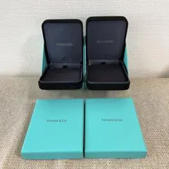 ティファニーのアクセサリーボックス2個セット 美品　アクセサリー収納