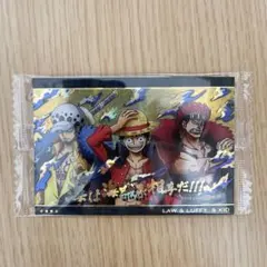 6 森永 ワンピース ウエハース カード 未開封 サンジ ウソップ クリア