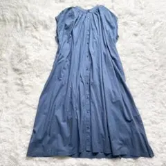 【美品】アーバンリサーチドアーズ ボイルギャザーフレンチスリーブワンピース M
