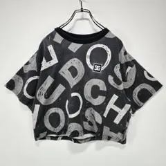 DCSHOES　半袖　クロップド　Tシャツ　M　ショート丈　人気　古着コーデ