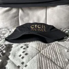 CECIL McBEE ブラック バケットハット