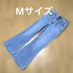 ◎GU ◎デニム ◎フレアパンツ ◎ライトブルー ◎Mサイズ◎のサムネイル