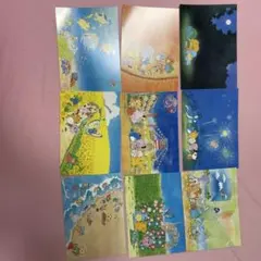 ポケモン　ピカチュウのなつやすみ　ローソン　ポストカード　ふくやまけいこ　12枚 ポケモン ピカチュウのなつやすみ ポストカード 12枚 ふくやまけいこ