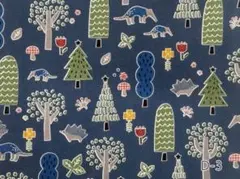 2m 日本製　ハイマイズー　オックス　ネイビー　生地