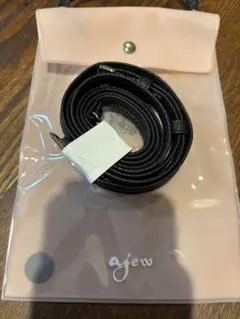 ajew ブラックショルダーストラップ