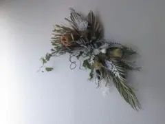 88.【sale♡超大型90cm✕人気♡✕横長スワッグ】ドライフラワー - メルカリ