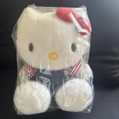 Hello Kitty ぬいぐるみ コーデュロイ オーバーオール BIG - メルカリ