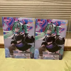 初音ミク FIGURIZMα 初音ミク Punk！ フィギュア 2個セット